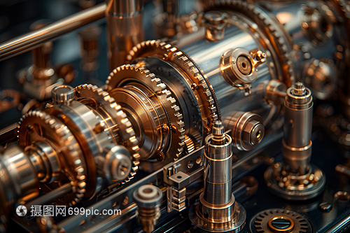 細致的機械構件